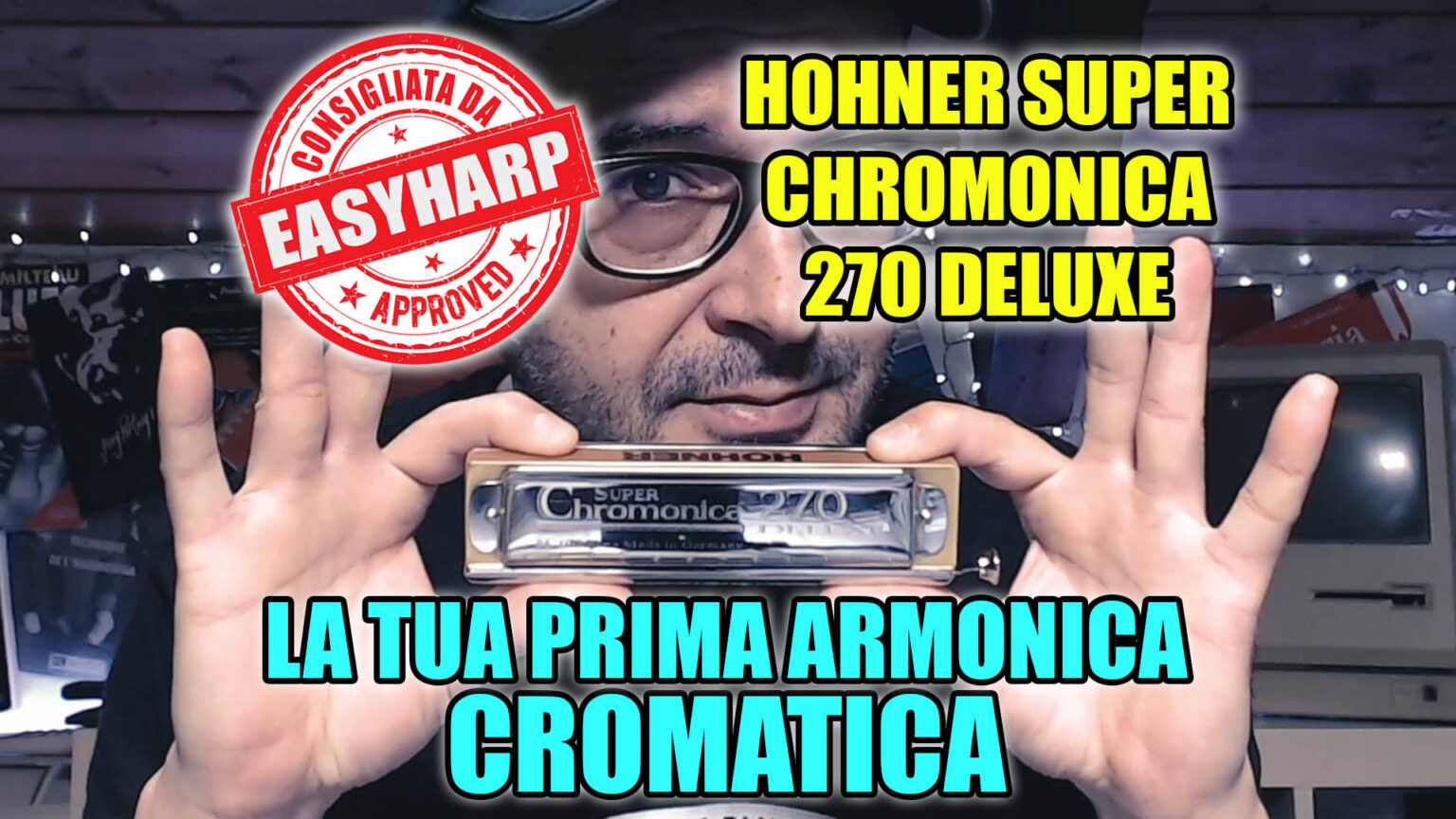 Hohner Chromonica 270 Deluxe – Armonica Cromatica Tedesca In Legno, Tonalità C - Foto 3